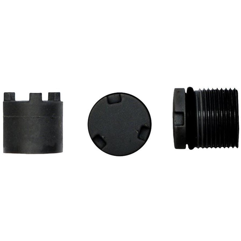 Spindle Plugs and Tool Kit – 2 Plugs 4 NM Black Fits X-Track