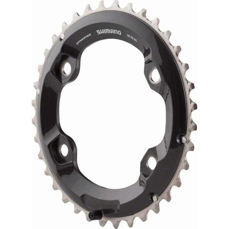 XT M8000 36t 96mm 11-Speed Outer Chainring for 36-26t Set 96mm 36t