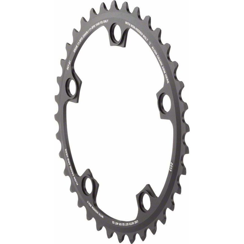 11-Speed 36T 110mm BCD YAW Chainring, Use with 46 or 52T 110mm 36t