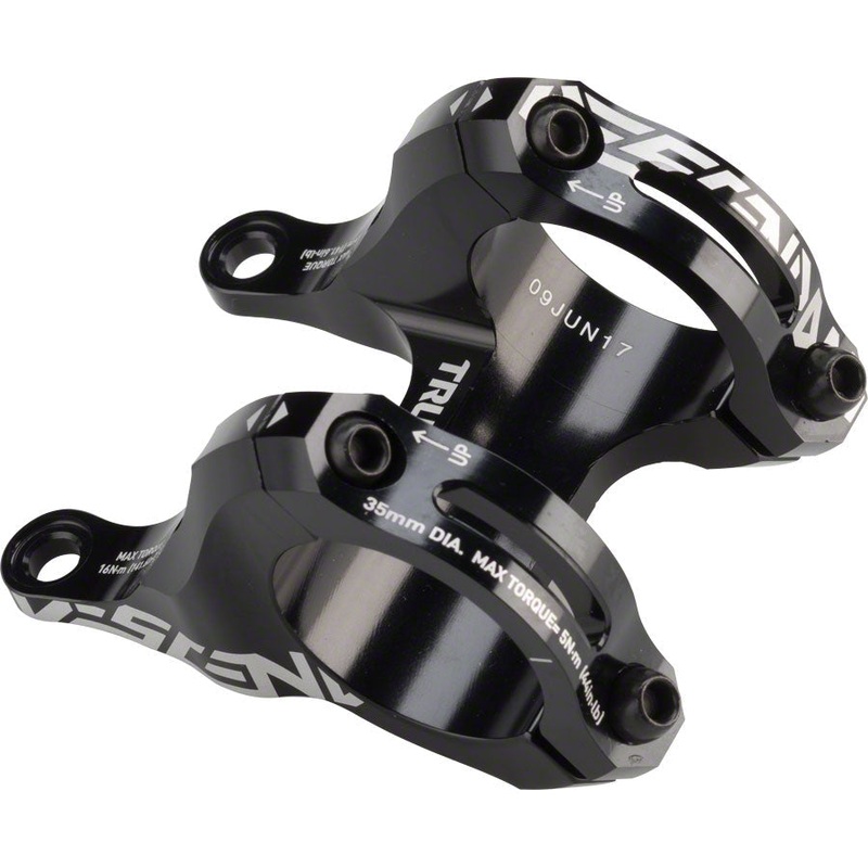 Descendant Bike Stem – 35 Clamp, +/-0, Direct Mount, Aluminum, Black 35mm 0 Degreess 50mm