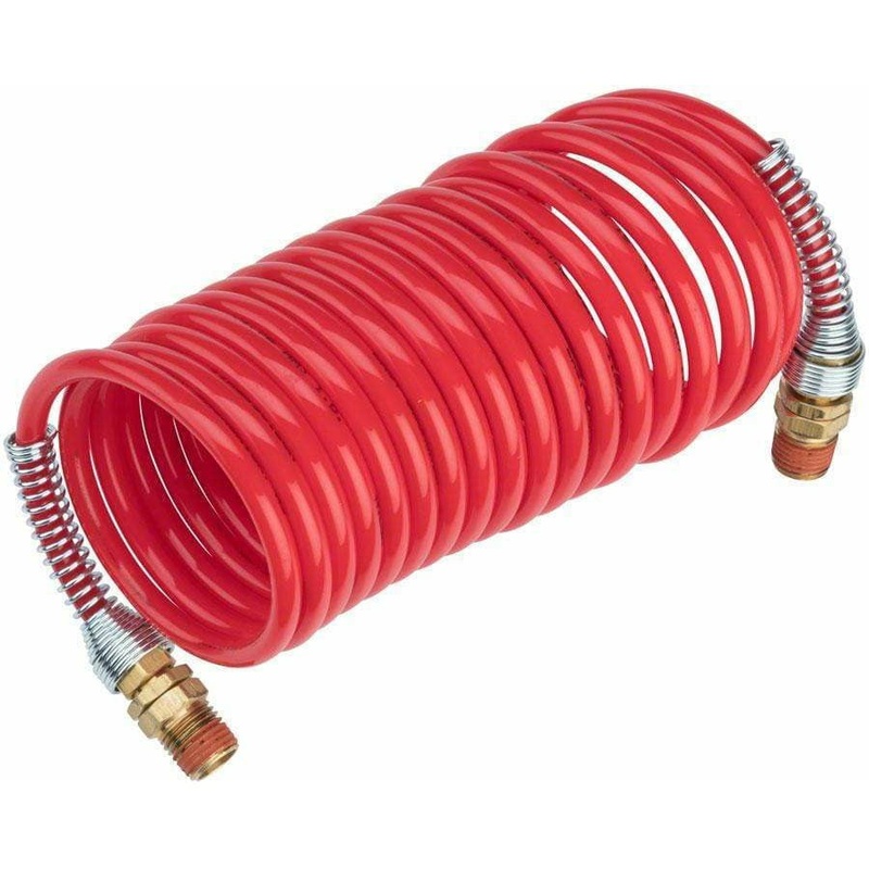 High Pressure Coil Hose: 12-foot