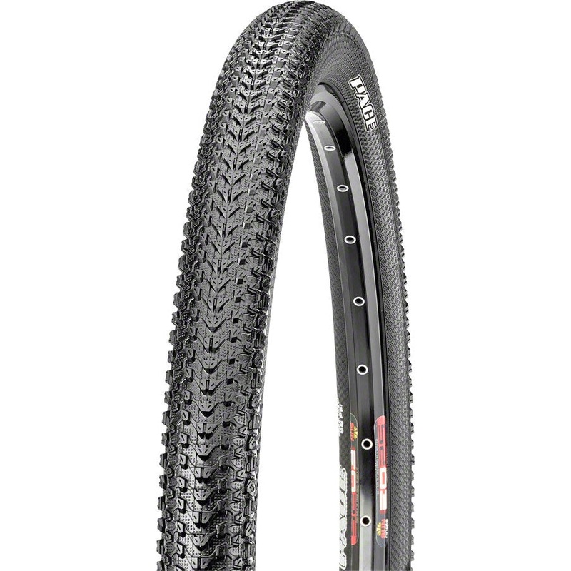 Pace Mountain Bike Tire – 26 x 1.95, Clincher, Wire, Black 26 x 1.95″