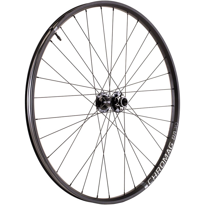 Chromag BA30 Front Wheel 27.5″, 15 x 110mm, 6-Bolt, Black