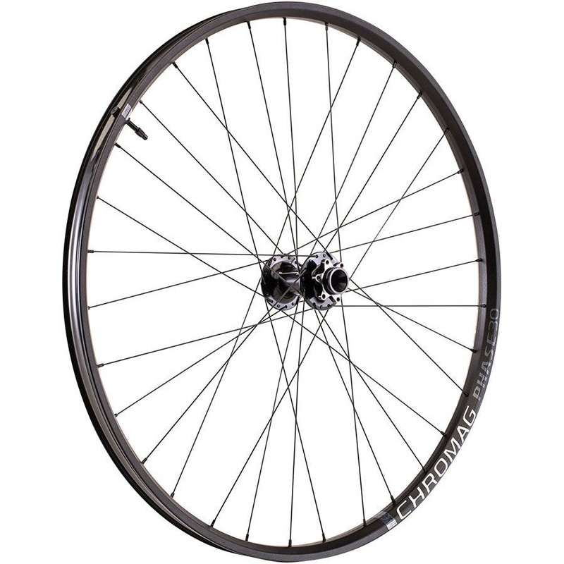 Chromag Phase30 Front Wheel 29″, 15 x 110mm, 6-Bolt, Black