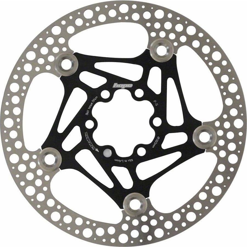 Floating Road Disc 160mm Brake Rotor 160mm Black