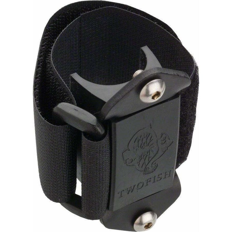 Quick Bike Water Bottle Cage Adapter: Black Black