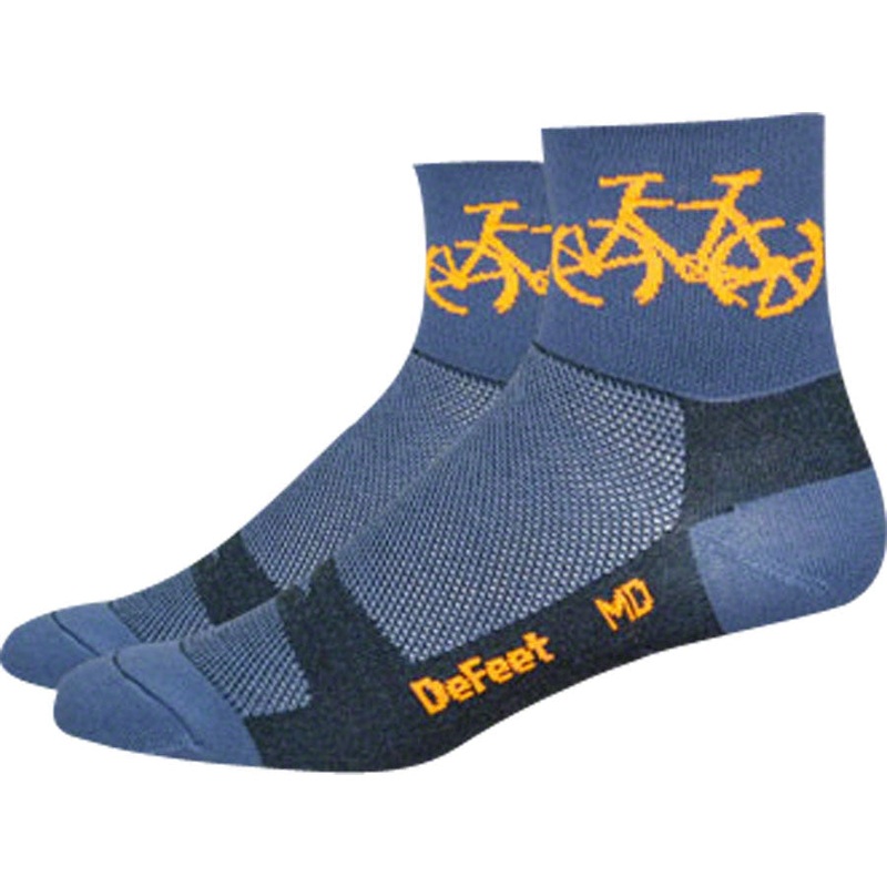 Aireator Townee Bike Socks – Blue Blue Small