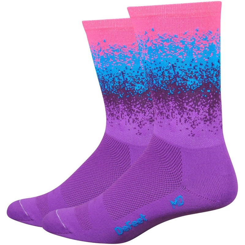 Aireatro Barnstormer Women’s Ombre Bike Socks – Purple Purple Small