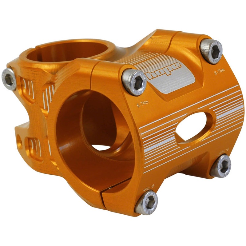 AM/Freeride Stem – 35mm 35 Clamp +/-0 1 1/8″ Aluminum Orange 35mm 0 Degreess 35mm