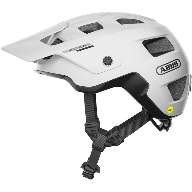 MoDrop MIPS Mountain Bike Helmet – White White Small