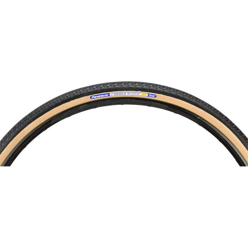 Pasela ProTite Touring-Hybrid Bike Tire – 700 x 38, Clincher, Folding/Tan, 60tpi 700 x 38c