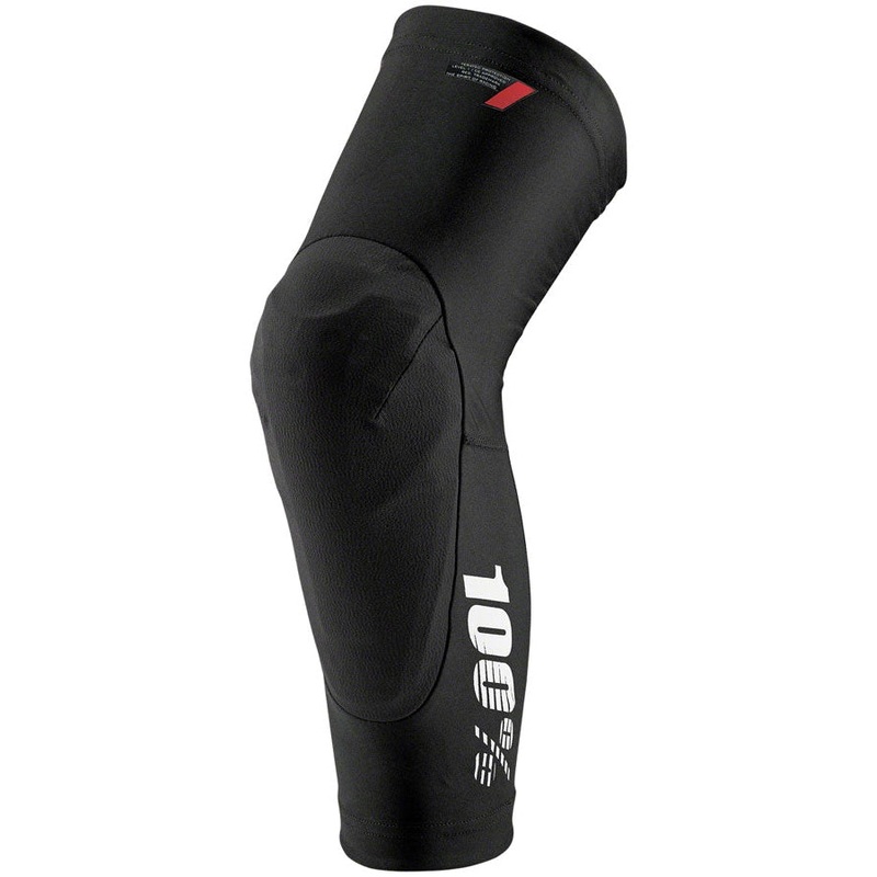 TERATEC Mountain Bike Knee Guards – Black Black Small