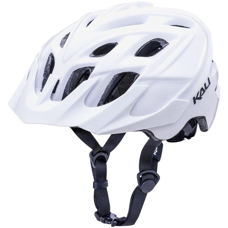 Chakra Solo Mountain Bike Helmet – White White Small / Medium