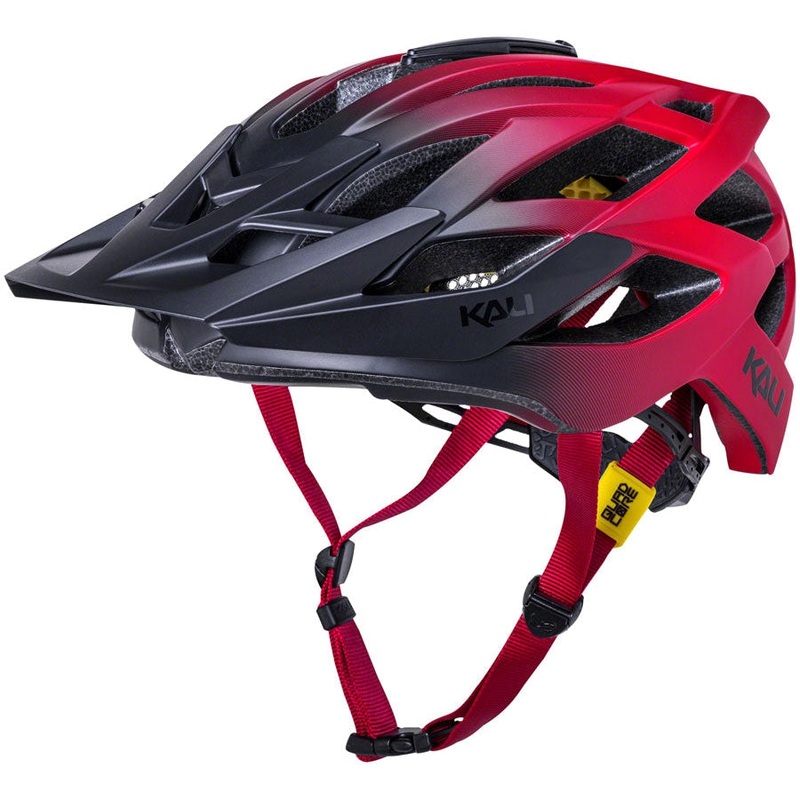 Lunati 2.0 Mountain Bike Helmet – Black/Red Black/Red Small / Medium
