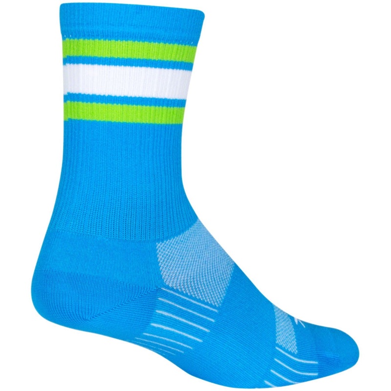 Throwback SGX Bike Socks – Blue Blue Small / Medium