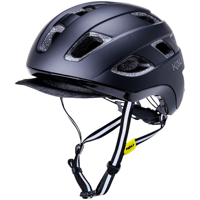Traffic 2.0 E-Bike Helmet – Matte Black Matte Black Small / Medium