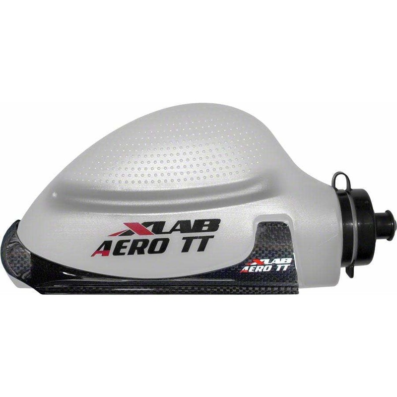 Aero TT Water Bottle and Cage System: Gloss Black Black