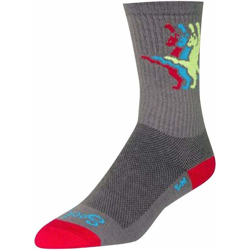 Crew Kat-Fu Bike Socks – 6 inch Small / Medium