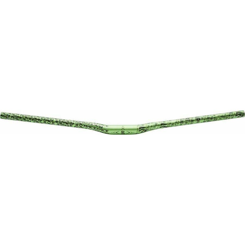 RaceFace Atlas Riser Handlebar 31.8 x 785mm 1/2″ Rise Green 785mm 1/2″ 31.8mm