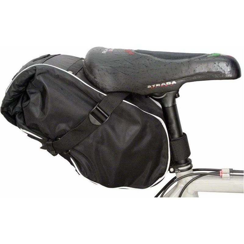 Waterproof Saddle Trunk: Black 6.5L