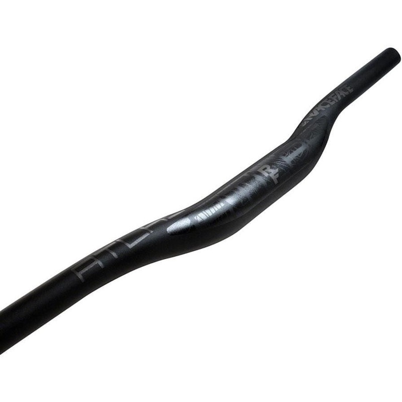 RaceFace Atlas 35 Riser Handlebar 35 x 820mm 20mm Rise Stealth Black 820mm 20mm 35mm