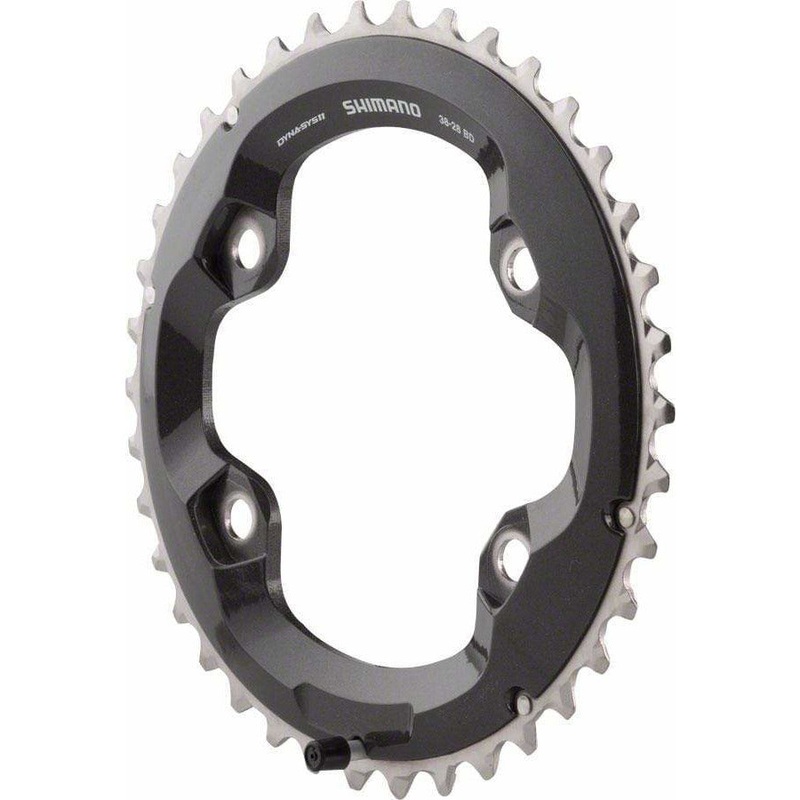 XT M8000 38t 96mm 11-Speed Outer Chainring for 38-28t Set 96mm 38t