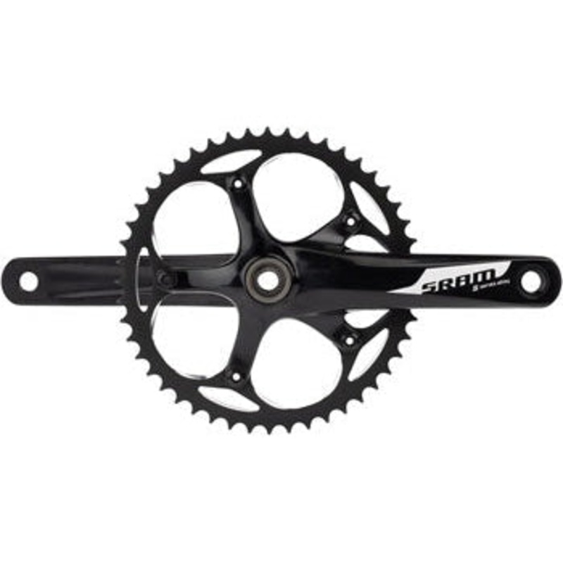 300 1.1 Courier Bicycle Crankset – 165mm, Single Speed, 48t, 130 BCD, GXP Spindle Interface