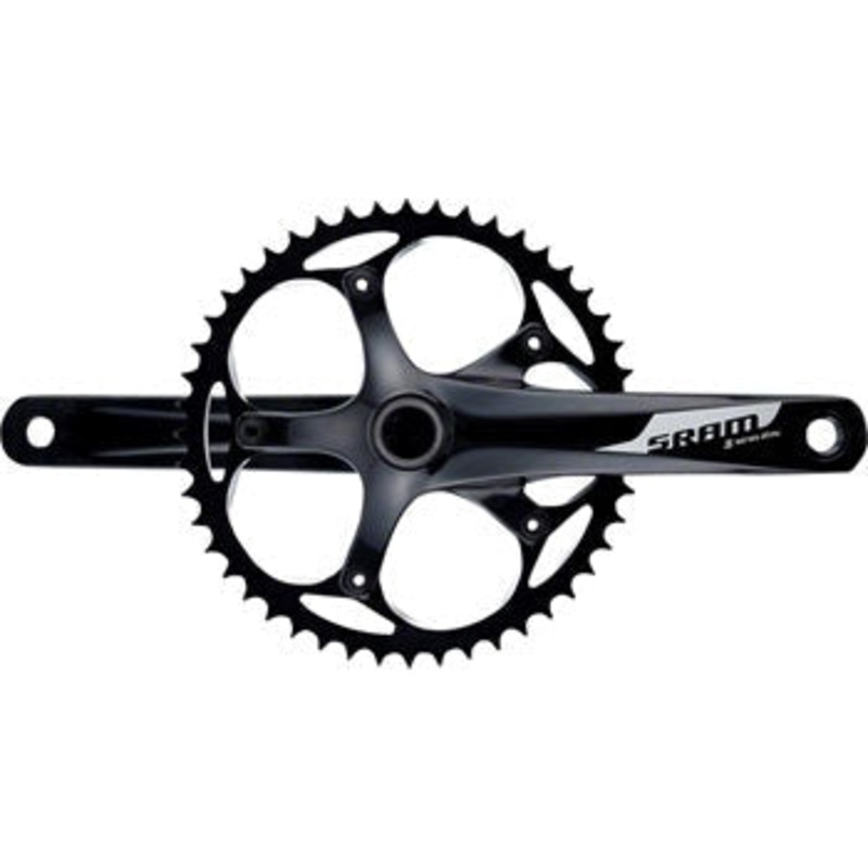 300 1.1 Courier Bicycle Crankset – 170mm, Single Speed, 48t, 130 BCD, GXP Spindle Interface