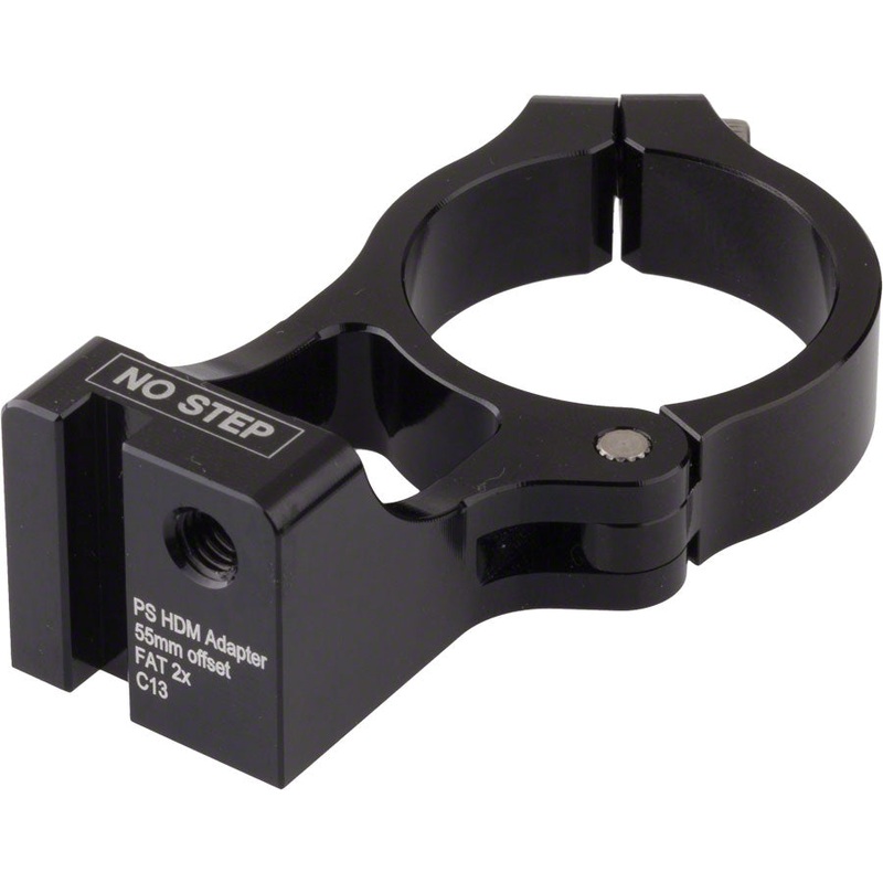 Direct Mount Adaptor 55mm offset 100mm BB 34.9mm clamp w/shims 31.8/28.6