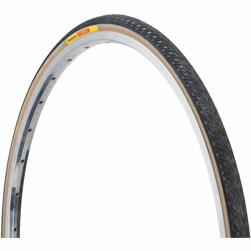 Pasela 27×1 Bike Tire Black/Tan Steel Bead 27 x 1.0″