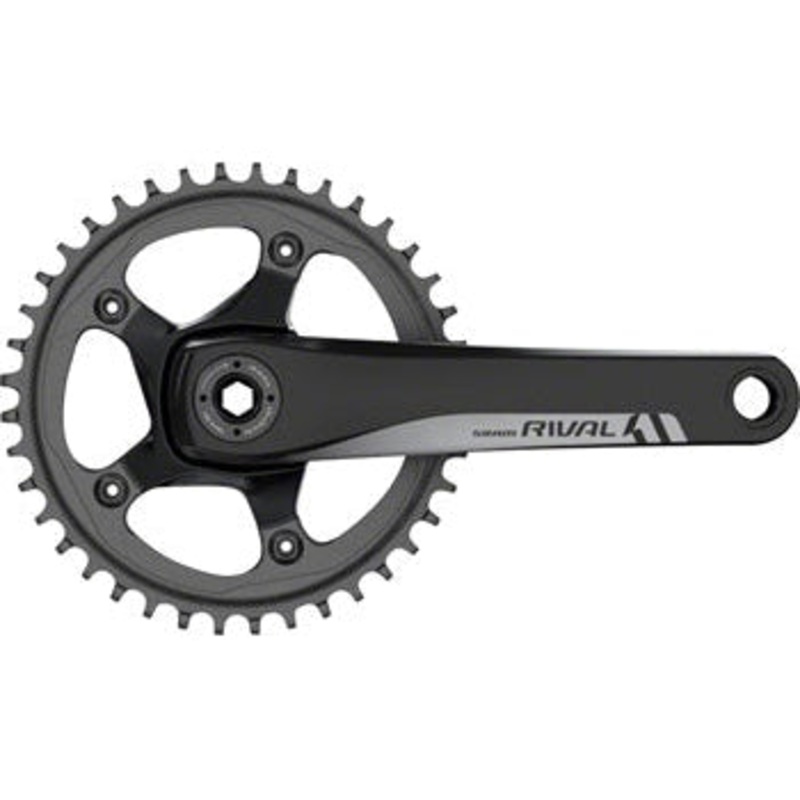 Rival 1 Bicycle Crankset – 175mm, 10/11-Speed, 42t, 110 BCD, GXP Spindle Interface