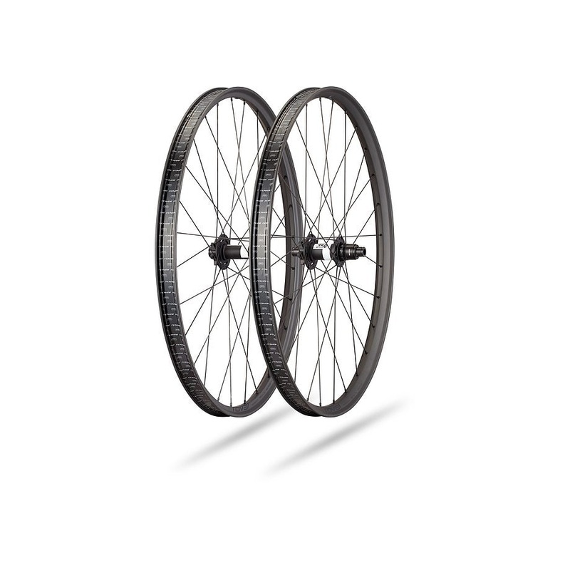 traverse sl ii 350 6b wheel satin carbon/gloss black 29 rear