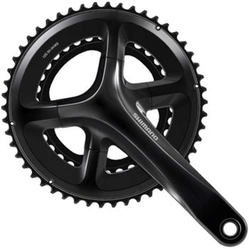 105 FC-RS520 Crankset – 172.5mm 12-Speed 50/34t 110 Asymmetric BCD Hollowtech II Spindle Interface BLK