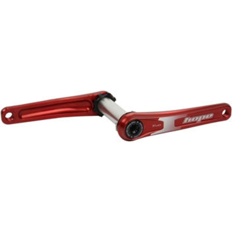 Evo Bicycle Crankset – 175mm, Direct Mount, 30mm Spindle, For 135/142/141/148mm Rear Spacing Red