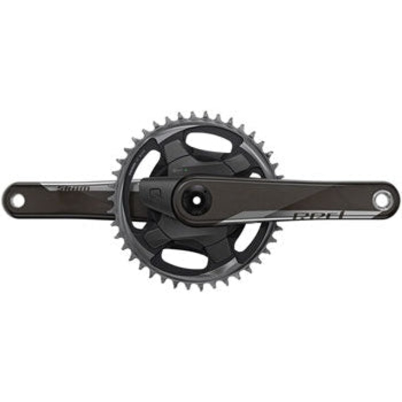 RED 1 AXS Power Meter Bicycle Crankset – 175mm, 12-Speed, 40t, Direct Mount, DUB Spindle Interface, Natural Carbon, D1