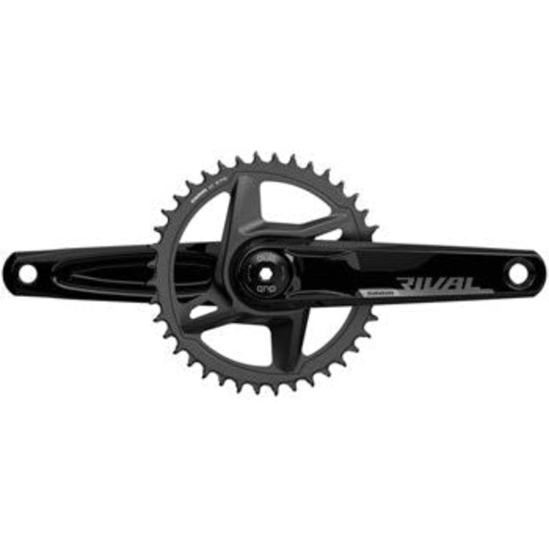 Rival 1 AXS Wide Bicycle Crankset – 175mm, 12-Speed, 46t, 8-Bolt Direct Mount, DUB Spindle Interface, D1
