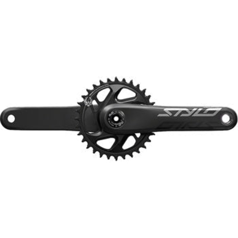 STYLO Carbon Eagle Fat Bike Bicycle Crankset – 170mm, 12-Speed, 30t, Direct Mount, DUB Spindle Interface, For 190mm Rear Spacing