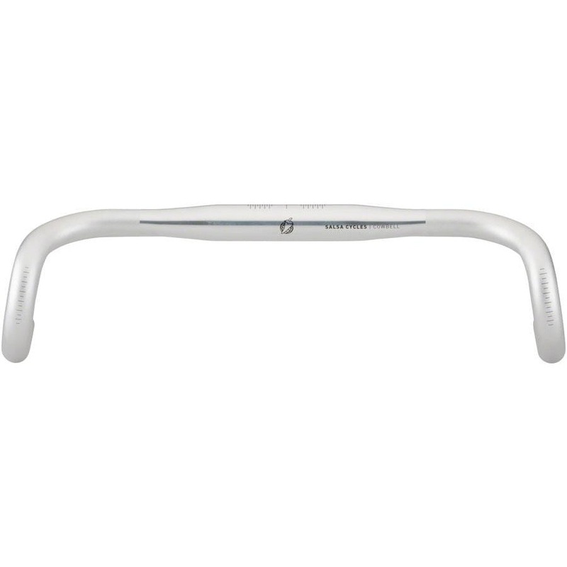 Cowbell Deluxe Drop Handlebar – Aluminum, 31.8mm, Various Sizes 38cm 0mm 31.8mm