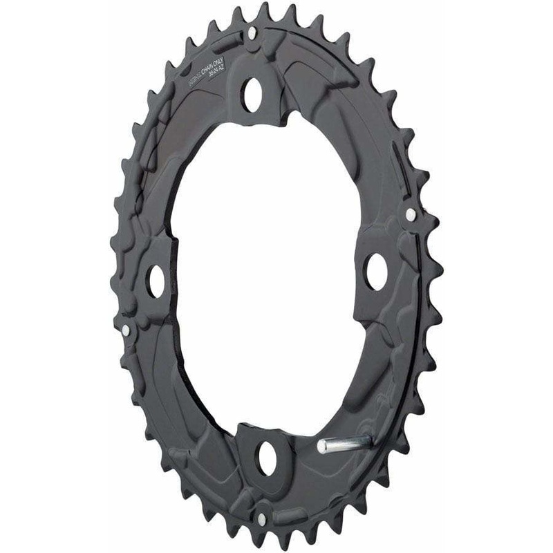 Deore FC-M617 Chainring – 38t 10-Speed 104mm BCD For 38-24t Set 110mm 24t