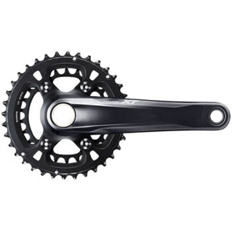 Deore XT FC-M8100-2 Crankset – 175mm 12-Speed 36/26t Direct Mount Hollowtech II Spindle Interface BLK