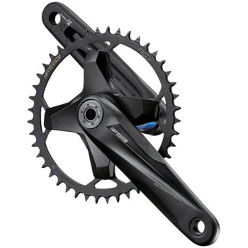 Gossamer Pro Modular AGX+ 1x Crankset – 172.5mm 11/12-Speed 42t 120mm BCD 386 EVO Spindle Interface BLK