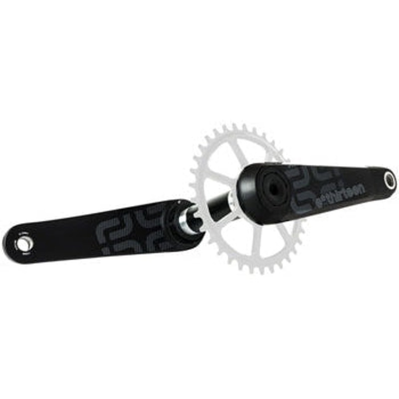 TRS Race Carbon Crankset – 175mm 73mm 30mm Spindle e-thirteen P3 Connect Interface BLK