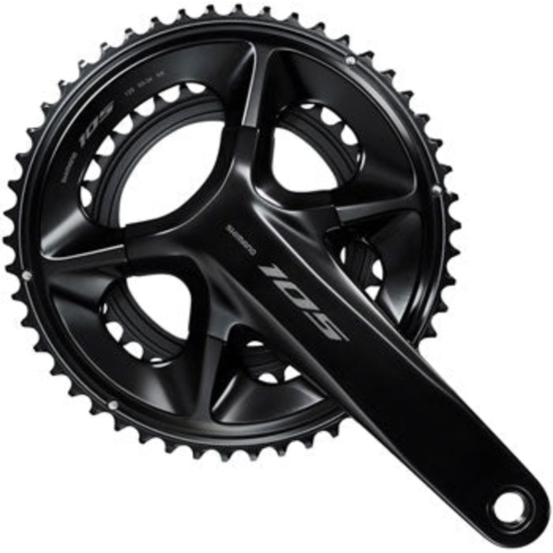 105 FC-R7100 Crankset – 160mm 12-Speed 50/34t 110 Asymmetric BCD Hollowtech II Spindle Interface BLK