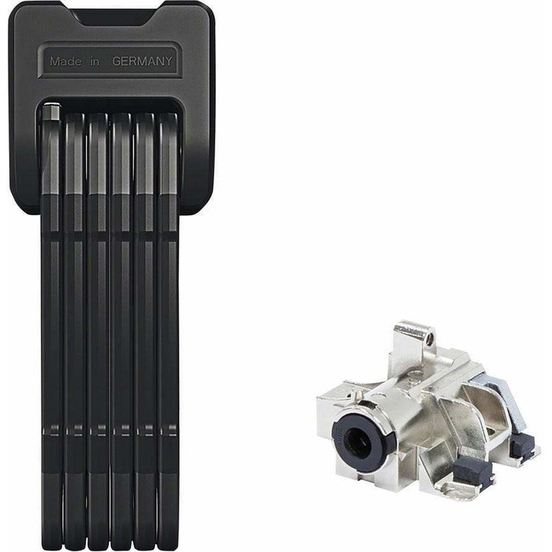 Bordo 6405/85 Folding Bike Lock: Plus Battery Frame 85cm