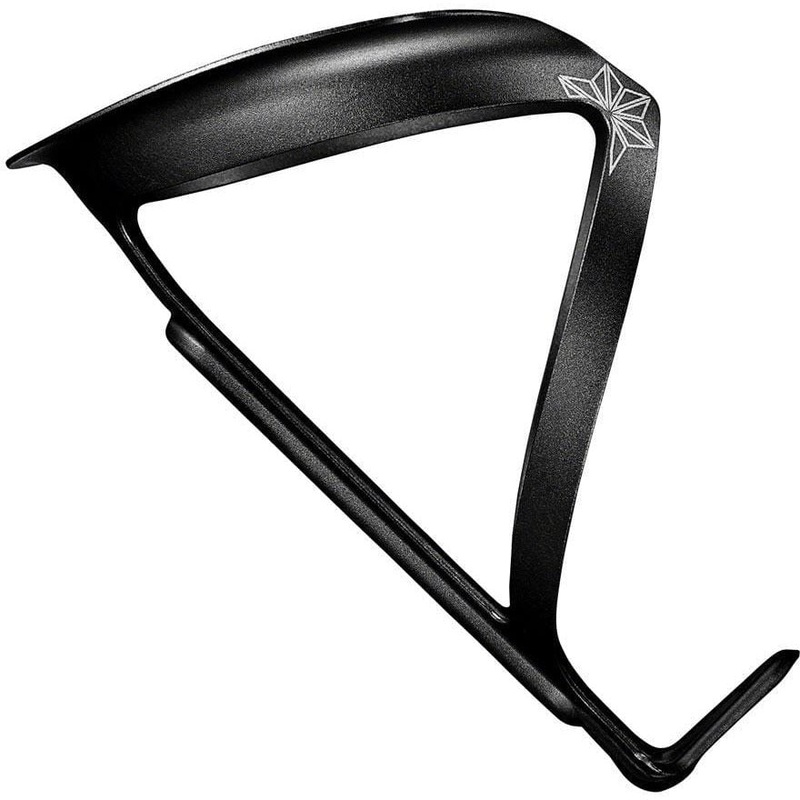 Fly Bike Water Bottle Cage Ano: Aluminum, Black Black