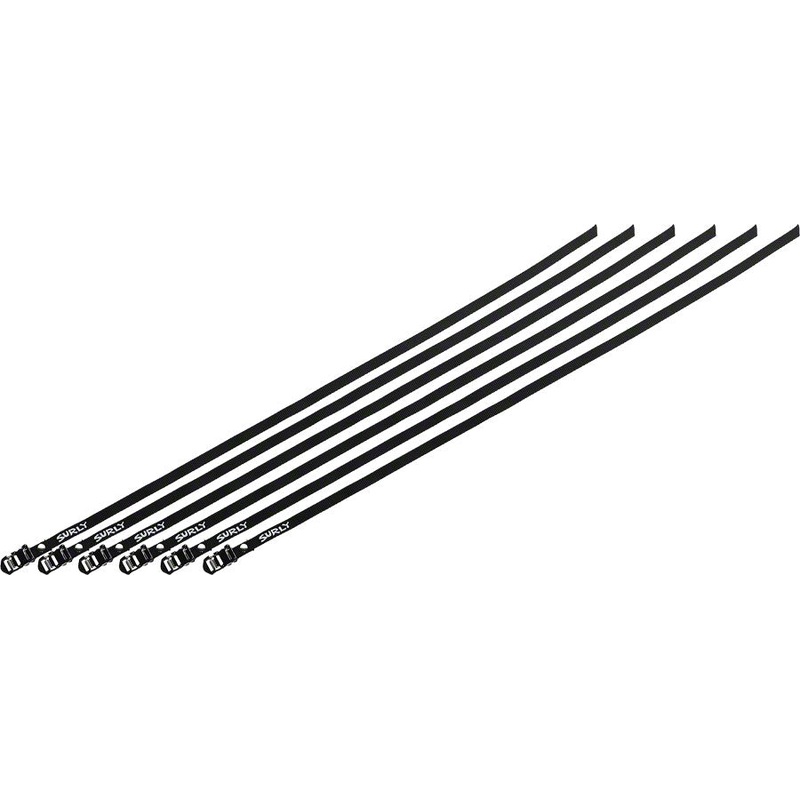 Junk Strap 120cm Rack Strap: Black with Stainless Buckle~ 6-Pack