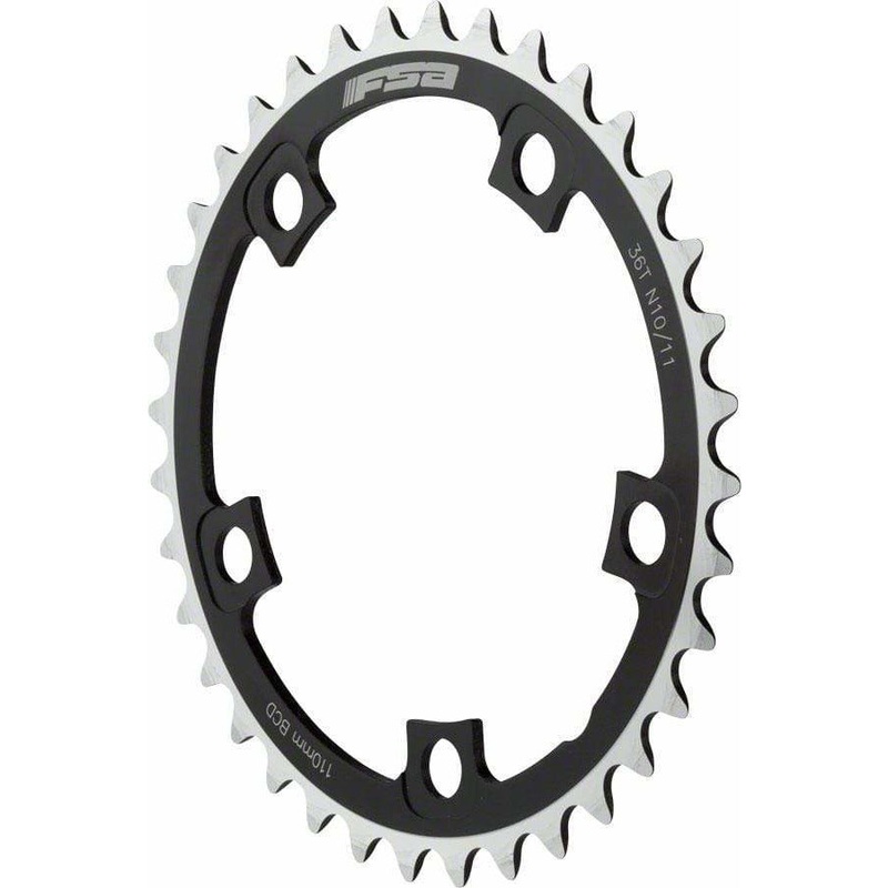 Pro Road Chainring, 110 BCD, Aluminum, N11 110mm 36t