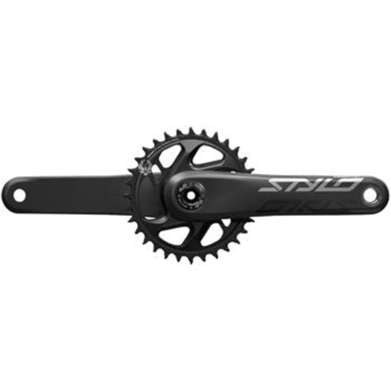 STYLO Carbon Eagle Bicycle Crankset – 170mm, 12-Speed, 34t, Direct Mount, Cannondale Ai, DUB Spindle Interface