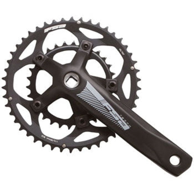 Tempo Crankset – 172.5mm 10/11-Speed 46/30t JIS Spindle Interface BLK