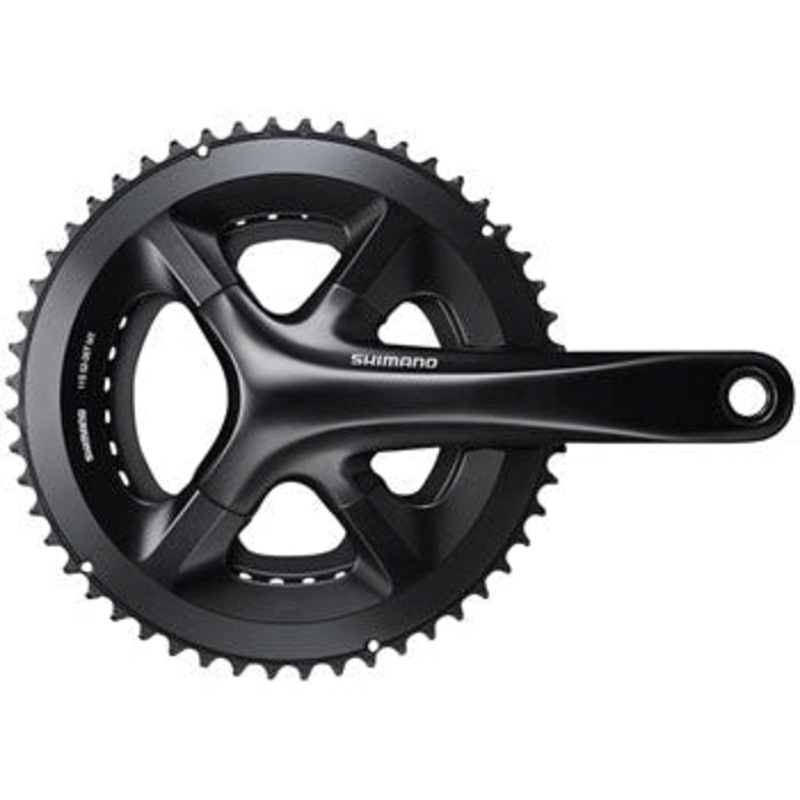 105 FC-RS510 Crankset – 170mm 11-Speed 50/34t 110 Asymmetric BCD Hollowtech II Spindle Interface BLK
